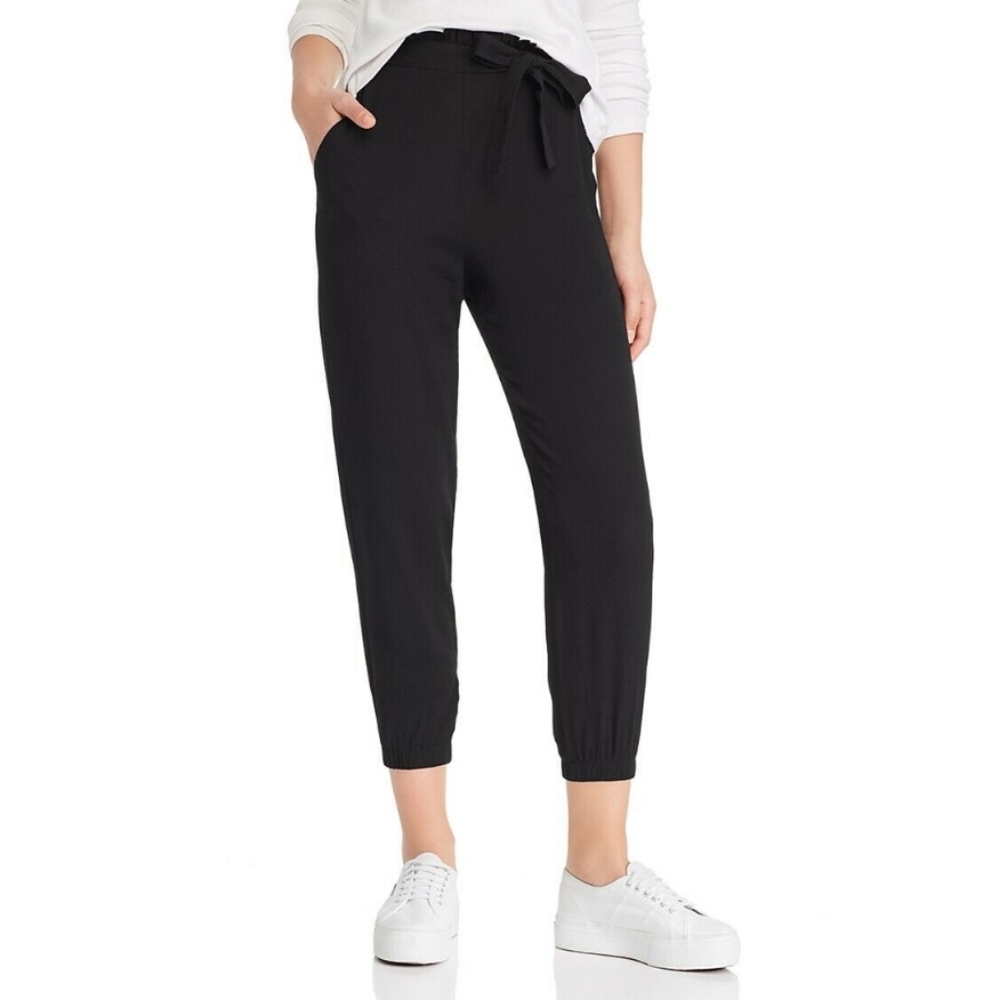 Aqua Paper Bag Joggers